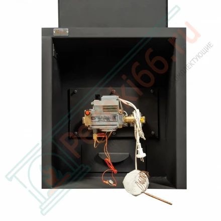 Газовая банная печь из нержавеющей стали № 06-ГТ 60 (Тройка) до 36 м3