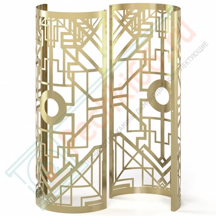 Сетка для камней Эверест "Steam Master" INOX GALAXY Ø 300 GOLD