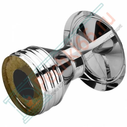 Зонт V50R с изол (AISI-321/0,8-ОЦИНК-RAL/0,5) d-104/200 (Вулкан)