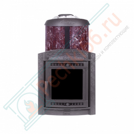 Банная печь Атмосфера XL, ламели "Россо Леванто" (ProMetall)