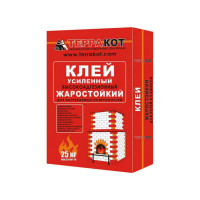 Клей усиленный "Терракот" жаростойкий, 5 кг (Терракот)