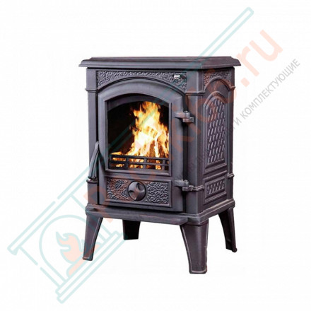 Чугунная печь-камин SVEN BLACK (LK)