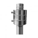 Теплообменник (НЕРЖ-304/0,8мм) 14 л, d-130 мм (Вулкан) Теплообменник (НЕРЖ-304/0,8мм) 14 л, d-130 мм (Вулкан)