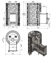 Печи для бани Эверест Steam Master 38 (320М) (Everest)