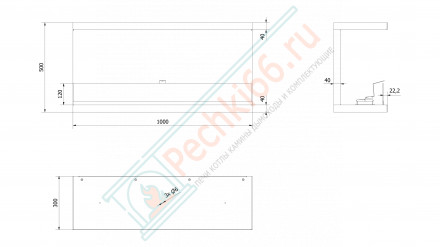 Биокамин X-RAY (Kratki)