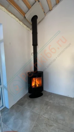 Печь-камин Мета-Бел Свитязь 7 под ключ (монтаж 06.2021)