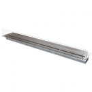 Горелка для биокамина прямоугольная со стеклом 1200 (ZeFire)