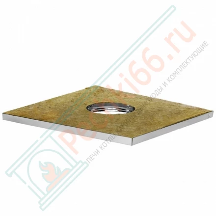 Фланец с изол 750х750 на трубу V50R (ОЦИНК-RAL/0,5) d-130/230 (Вулкан)