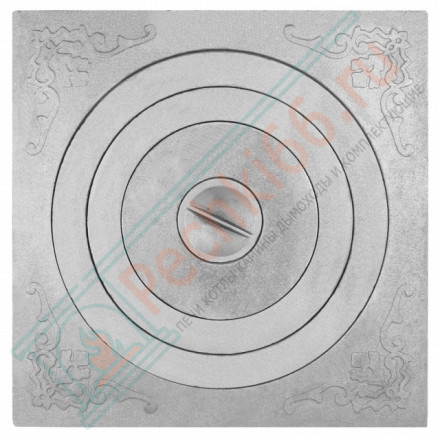 Плита чугунная П1-6, под казан от 8 до 20 л (600x600x26,5) (Рубцовск)