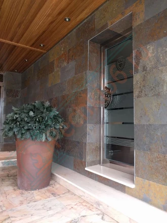 Плитка сланец Multicolor Brazil 600 x 300 x 10 мм (1,08 м2 / 6 шт)