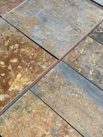 Плитка сланец Multicolor Brazil 600 x 300 x 10 мм (1,08 м2 / 6 шт)